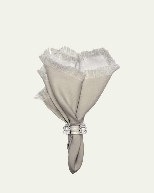 Double-Sided Fringe Napkin